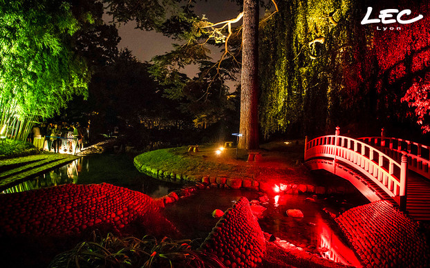 <p>Symphonie de couleurs dans le jardin japonais.</p>
