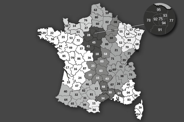 le réseau commercial LEC en france